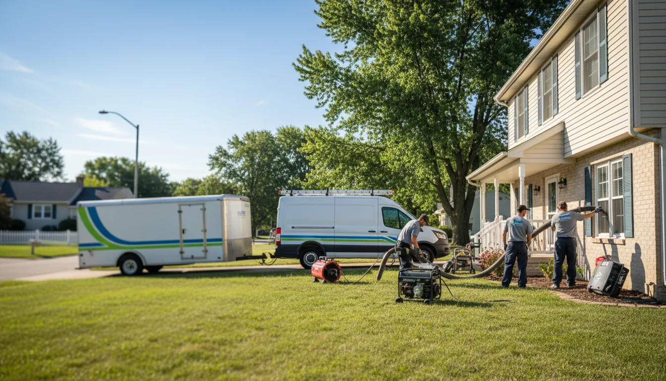 Flooded Basement Restoration And Cleanup With Repair in Goehner, NE near me